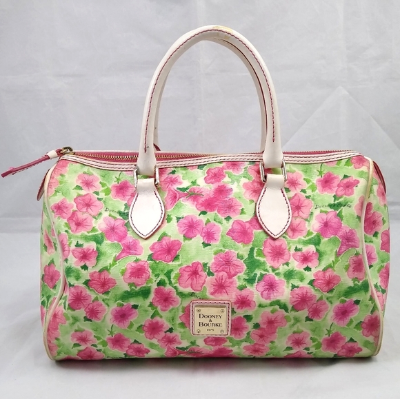 Dooney & Bourke Handbags - Dooney & Bourke Petunia Classic Satchel Purse